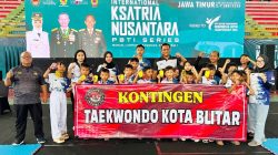 20 Atlet, 20 Medali: Taekwondo Blitar Tampil Sempurna di Kediri