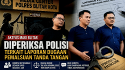 Aktivis MAKI Diperiksa Polres Blitar.Kuasa Hukum Samanhudi: Bukan Kriminalisasi...