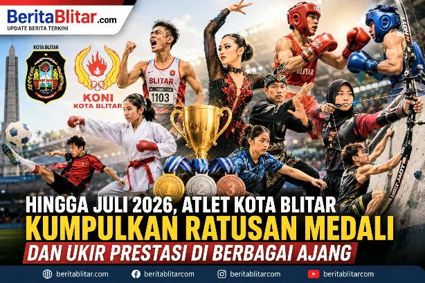 Hingga Juli 2026, Atlet Kota Blitar Kumpulkan Ratusan Medali dan Ukir Prestasi di...