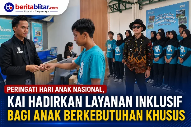 Peringati Hari Anak Nasional, KAI Hadirkan Layanan Inklusif Bagi Anak Berkebutuhan...