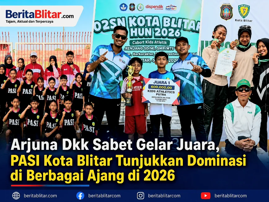 Arjuna Dkk Sabet Gelar Juara, PASI Kota Blitar Tunjukkan Dominasi di Berbagai Ajang...
