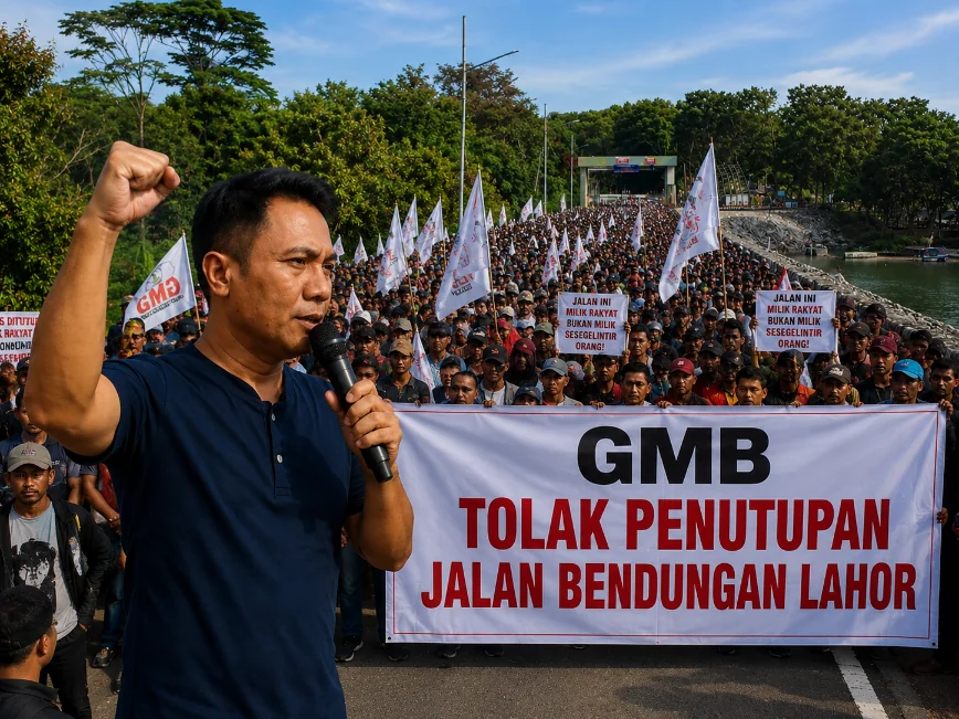 GMB Siap Aksi Damai, Tolak Penutupan Jalan Bendungan Lahor