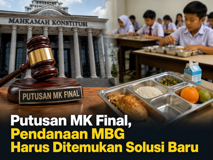 Putusan MK Final, Pendanaan MBG Harus Ditemukan Solusi Baru