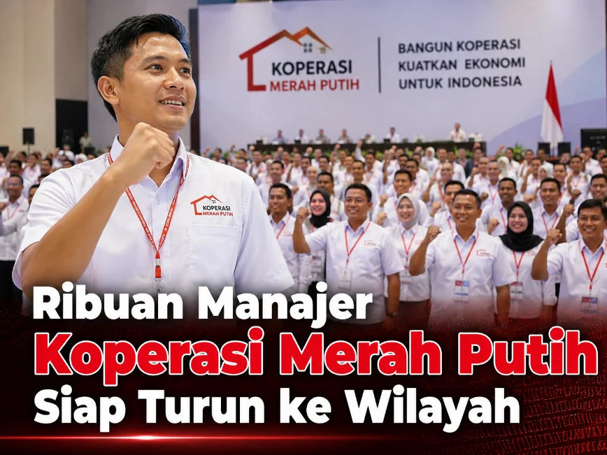 Ribuan Manajer Koperasi Merah Putih Siap Turun ke Wilayah