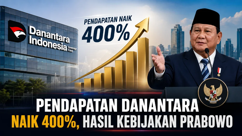 Pendapatan Danantara Naik 400%, Hasil Kebijakan Prabowo