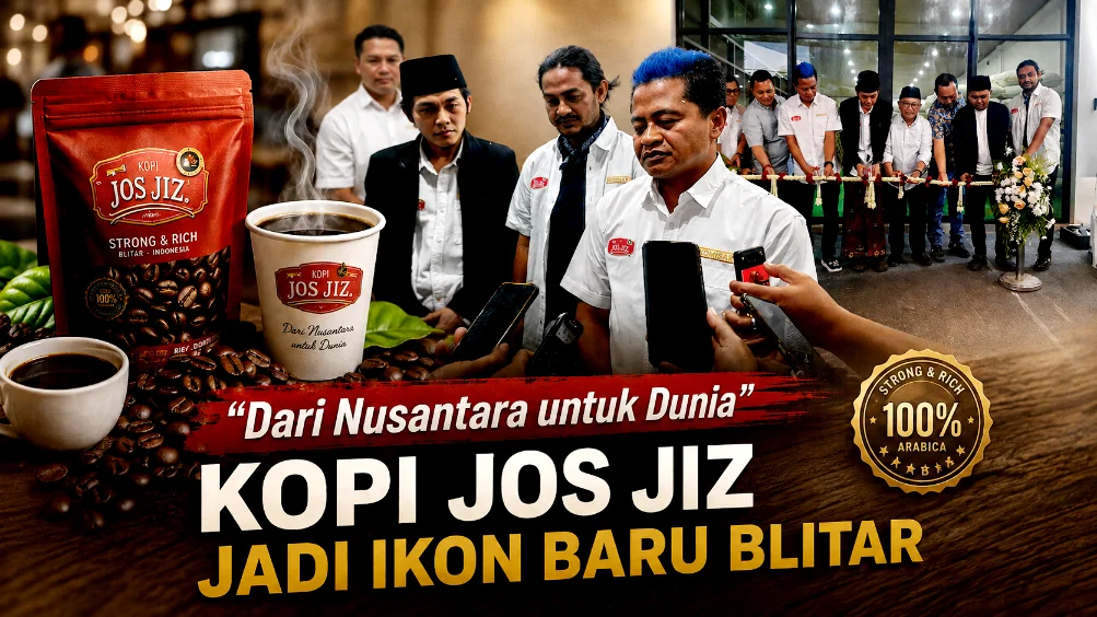 "Dari Nusantara untuk Dunia", Kopi Jos Jiz Jadi Ikon Baru Blitar