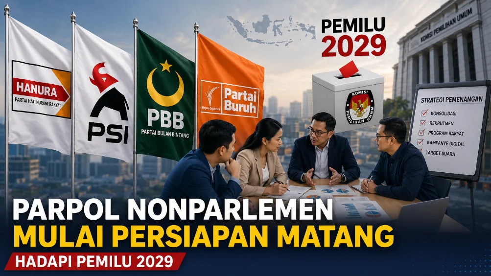 Parpol Nonparlemen Mulai Persiapan Matang Hadapi Pemilu 2029