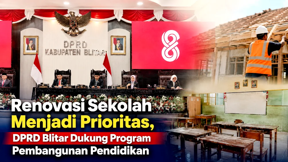 Renovasi Sekolah Menjadi Prioritas, DPRD Blitar Dukung Program Pembangunan Pendidikan