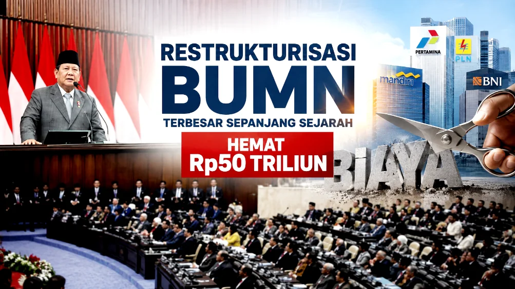 Restrukturisasi BUMN Terbesar Sepanjang Sejarah, Hemat Rp50 Triliun