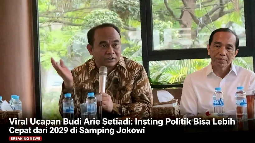 Viral Ucapan Budi Arie Setiadi: Insting Politik Bisa Lebih Cepat dari 2029 di Samping Jokowi