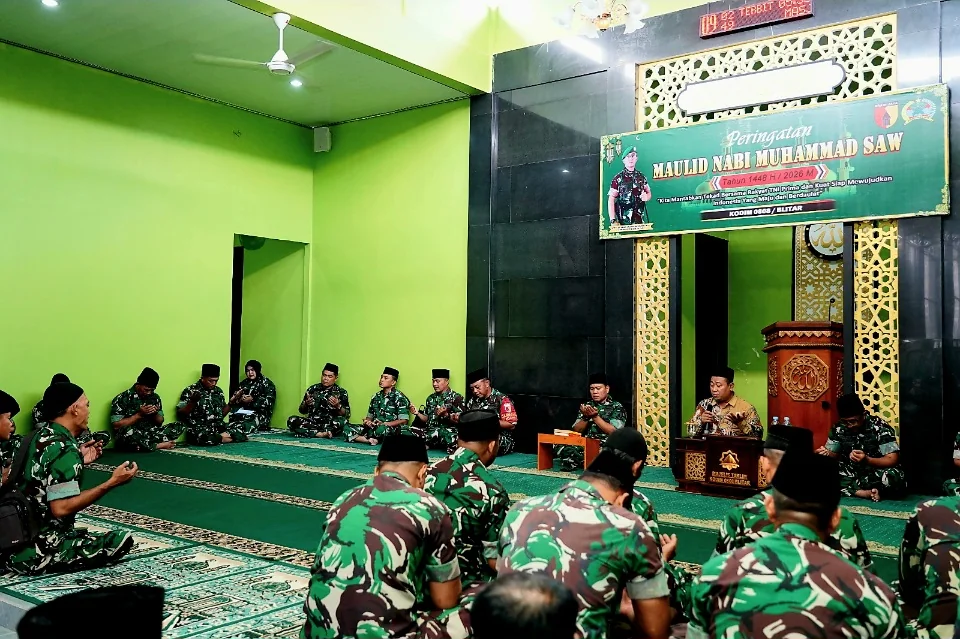 Kodim 0808 Blitar Peringati Maulid Nabi: Perkuat Iman dan Persatuan
