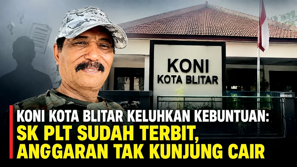 KONI Kota Blitar Keluhkan Kebuntuan: SK PLT Sudah Terbit, Anggaran Tak Kunjung Cair