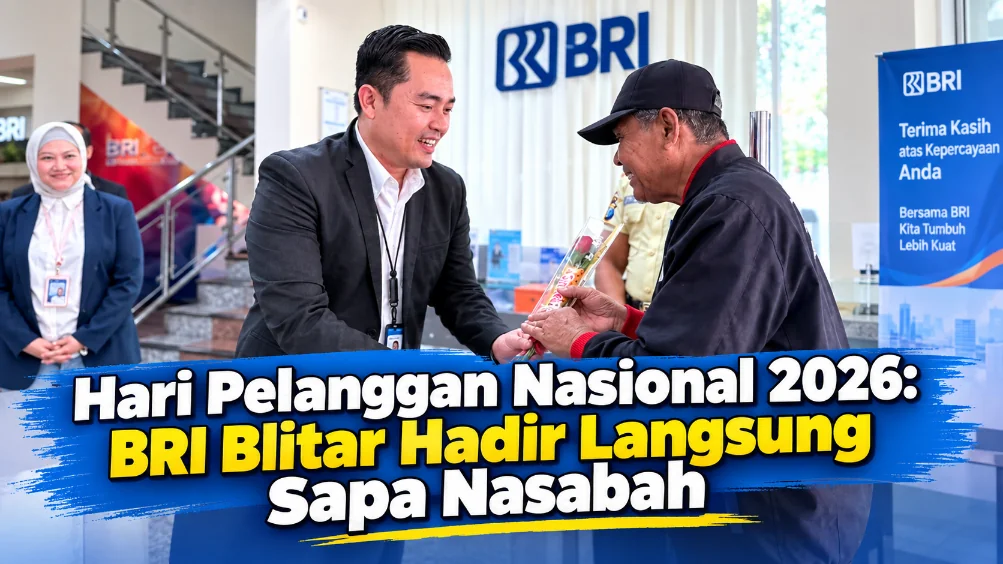 Hari Pelanggan Nasional 2026: BRI Blitar Hadir Langsung Sapa Nasabah