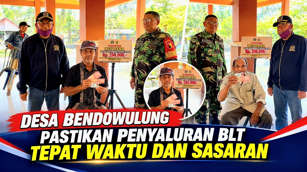Desa Bendowulung Pastikan Penyaluran BLT Tepat Waktu dan Sasaran
