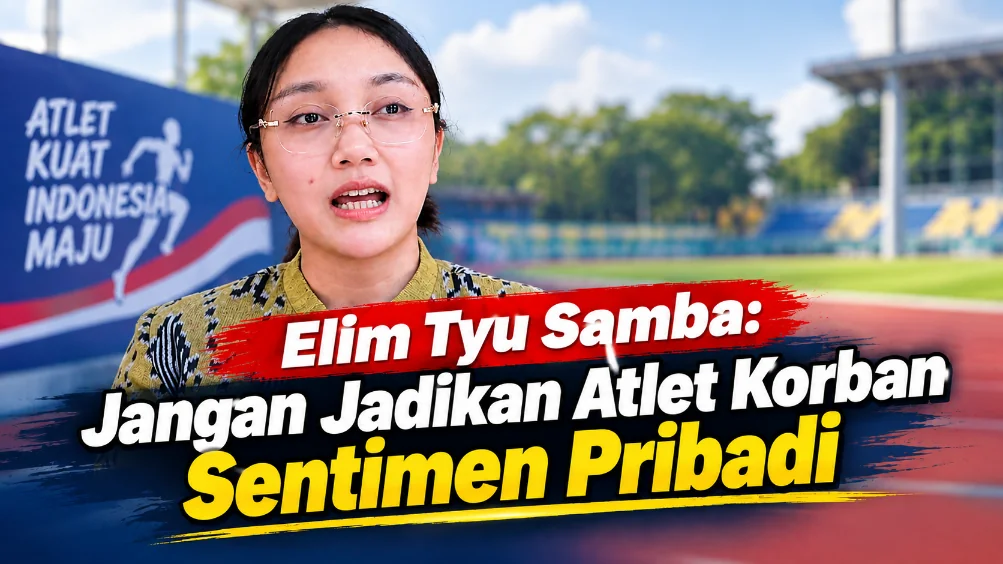 Elim Tyu Samba: Jangan Jadikan Atlet Korban Sentimen Pribadi