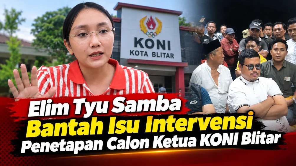 Elim Tyu Samba Bantah Isu Intervensi Penetapan Calon Ketua KONI Blitar