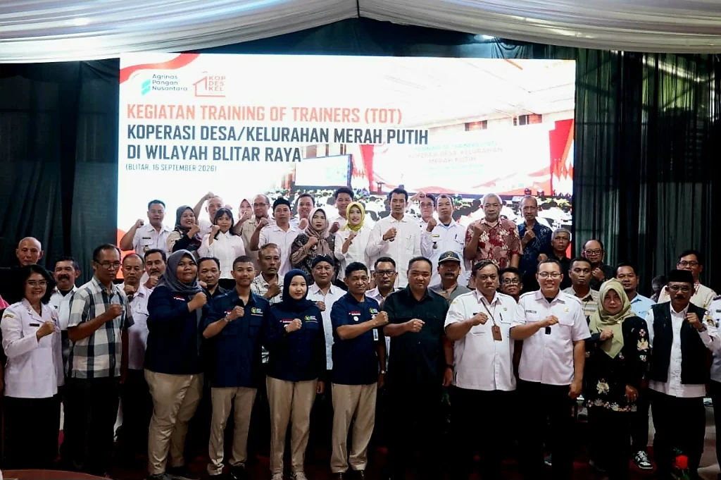 Perkuat Ekonomi Desa, PT Agrinas Gelar Pelatihan KDKMP Se-Blitar Raya