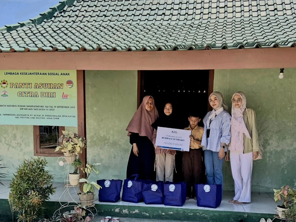 BRI Pacitan Gelar Jumat Berkah, Bantu Yayasan & Warga Kurang Mampu