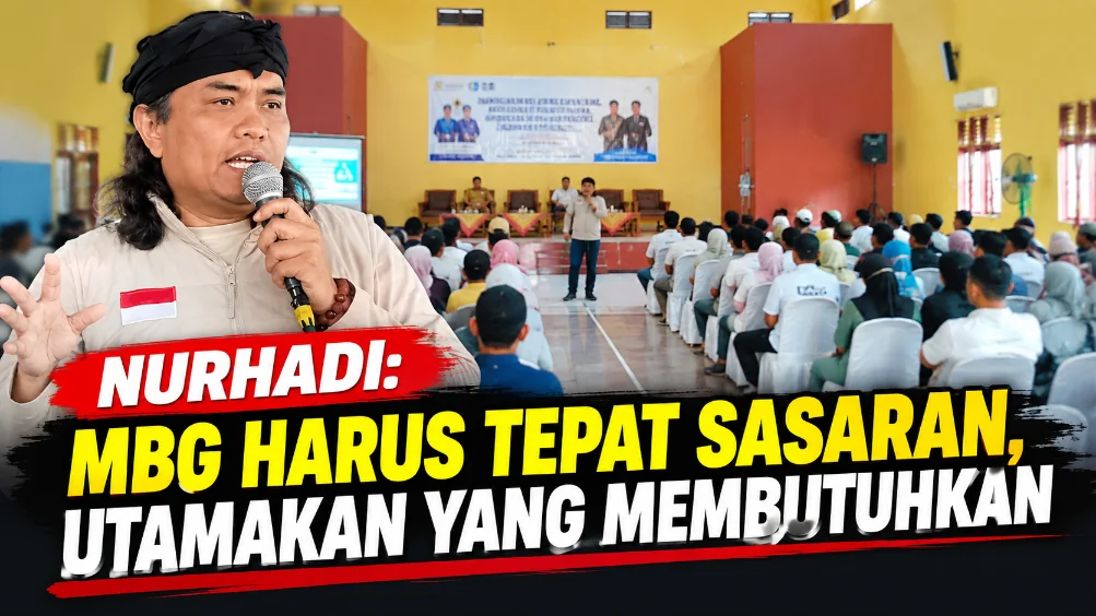 Nurhadi: MBG Harus Tepat Sasaran, Utamakan yang Membutuhkan