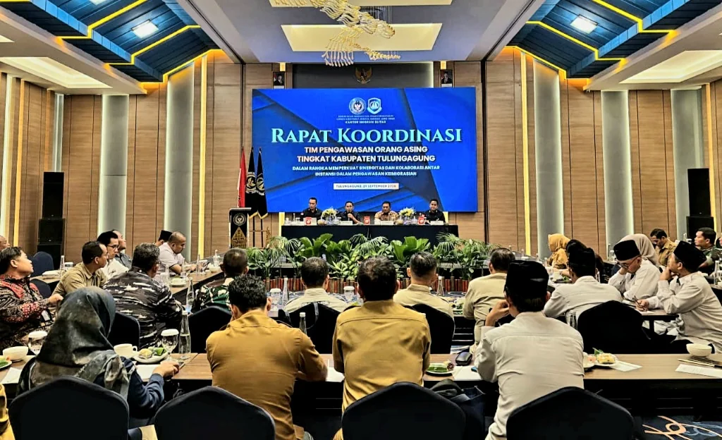 Pengawasan Orang Asing: Imigrasi Blitar Tekankan Pentingnya Sinergi Lembaga