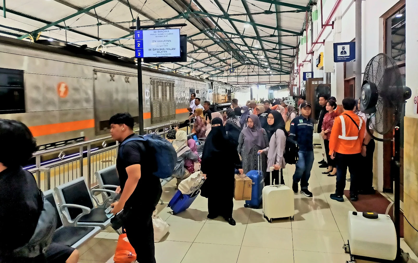 KAI Daop 7 Madiun Catat Penumpang Naik 6% Sepanjang 2026