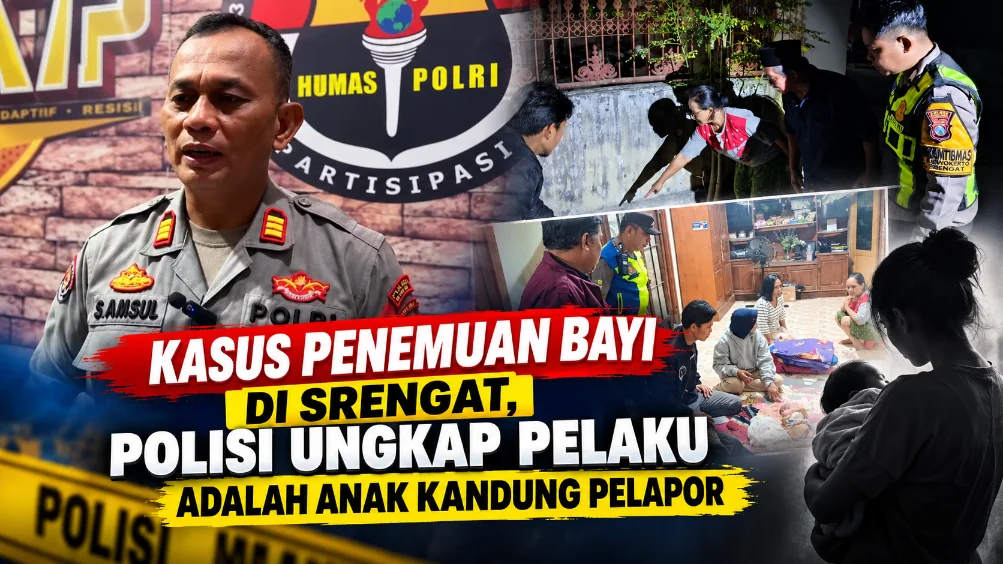 Kasus Penemuan Bayi di Srengat, Polisi Ungkap Pelaku Adalah Anak Kandung Pelapor