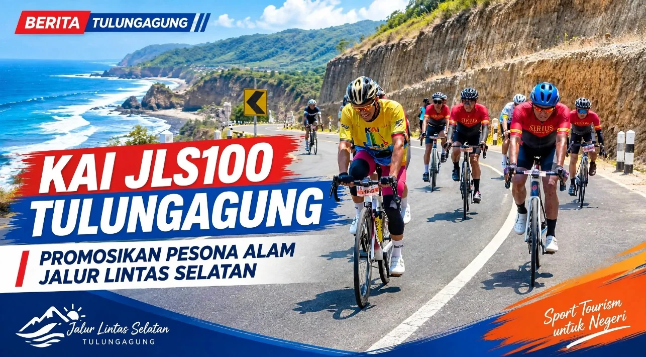 KAI JLS100 Tulungagung Promosikan Pesona Alam Jalur Lintas Selatan