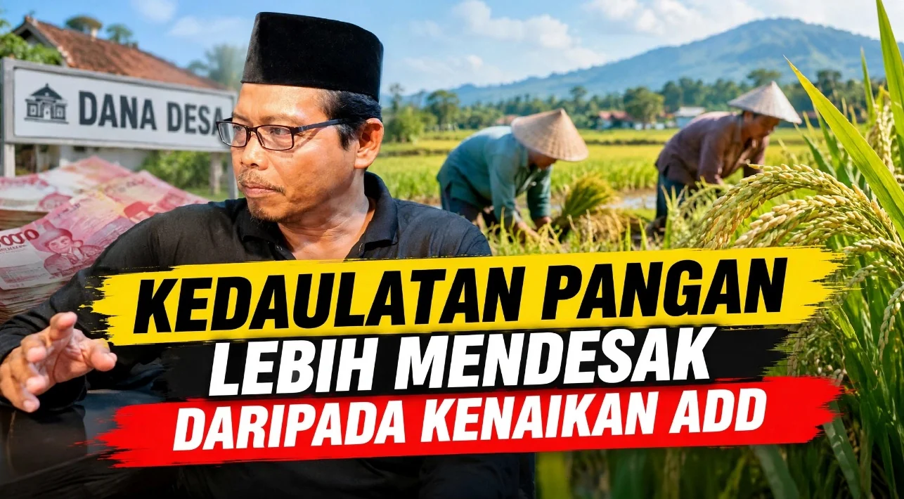 Kedaulatan Pangan Lebih Mendesak daripada Kenaikan ADD