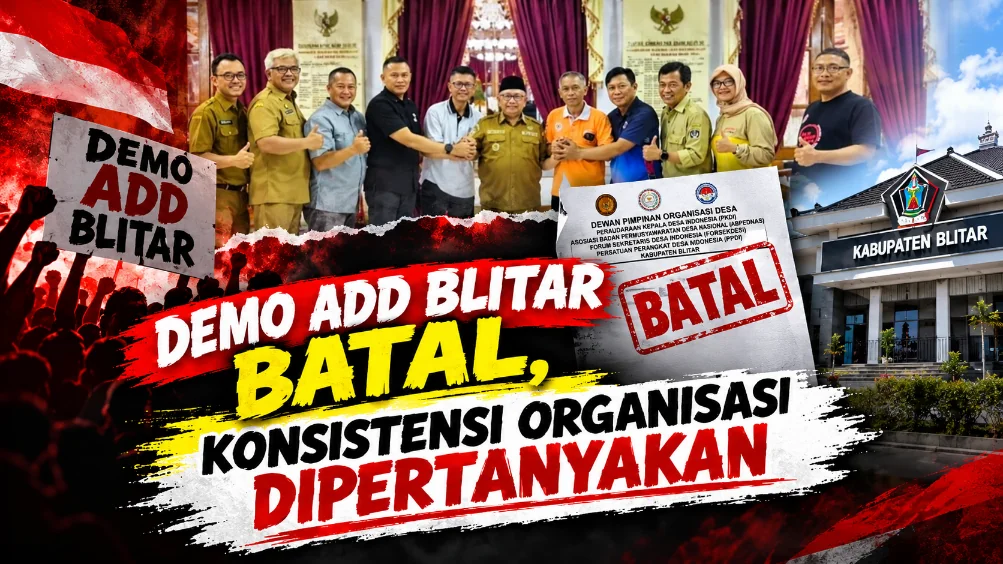 Demo ADD Blitar Batal, Konsistensi Organisasi Dipertanyakan